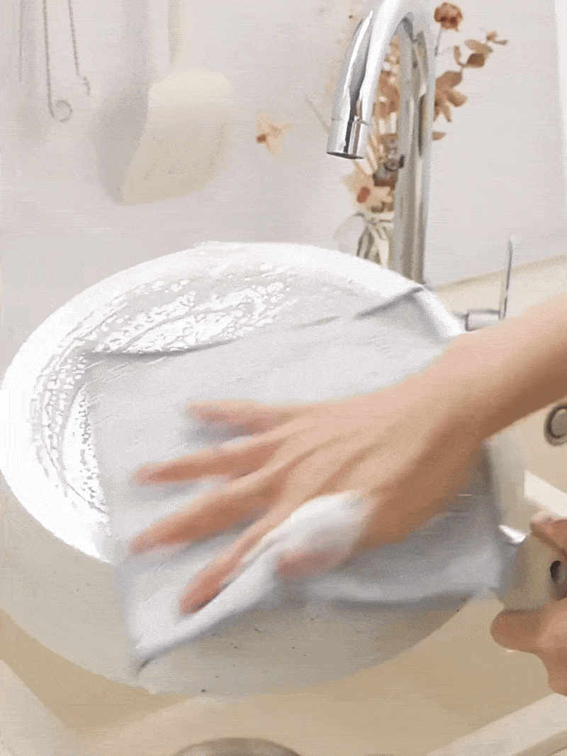 Gentle but Tough- Non-Scratch DIshwashing Cloth