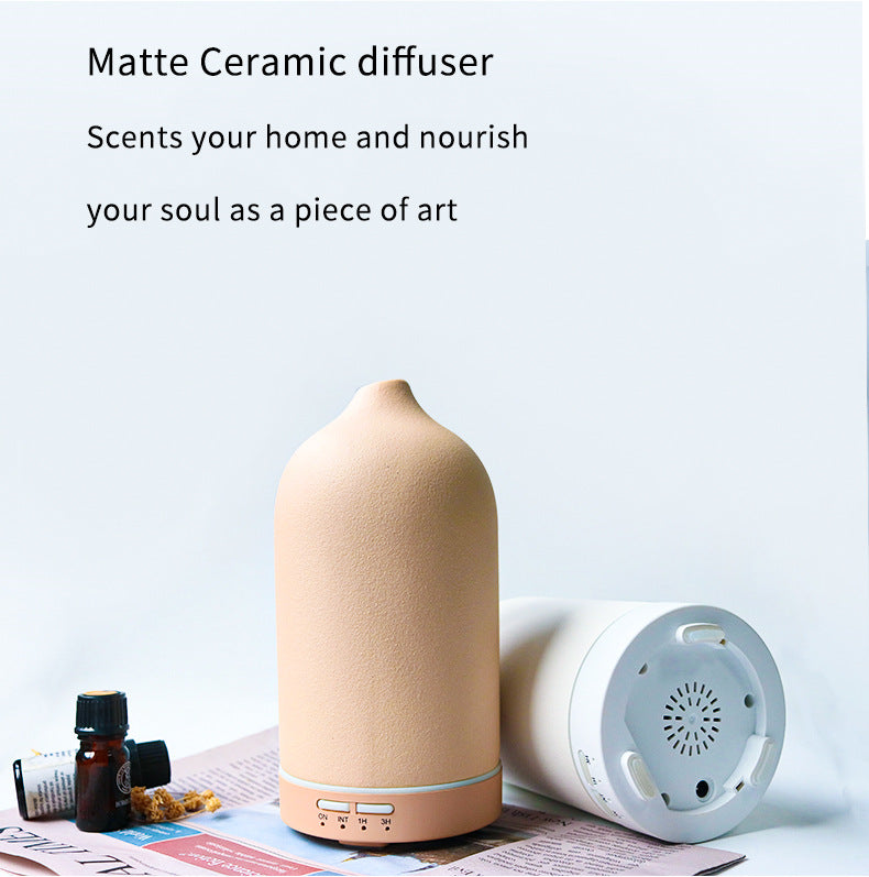 Where Fine Art Meets Fragrance: The Timeless Ceramic Diffuser.
