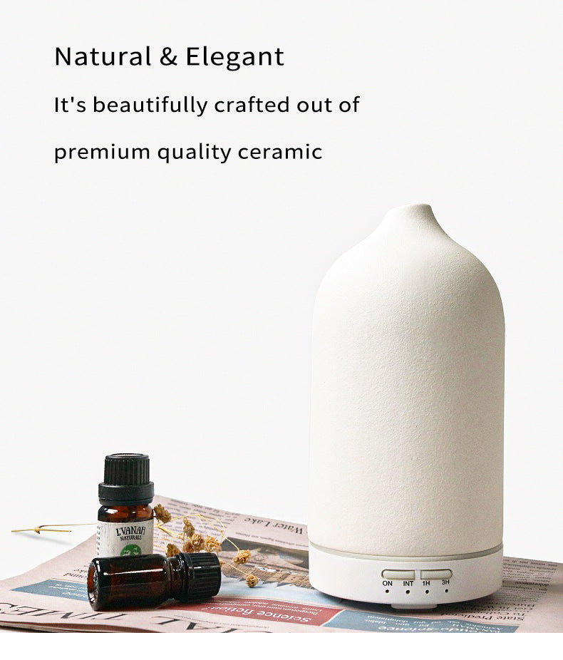 Where Fine Art Meets Fragrance: The Timeless Ceramic Diffuser.