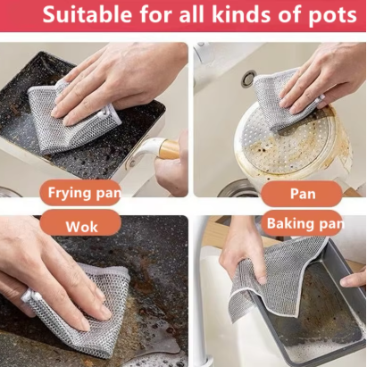 Gentle but Tough- Non-Scratch DIshwashing Cloth